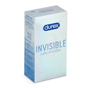 Preservativos invisible sensitivo Durex caja 12 unidades