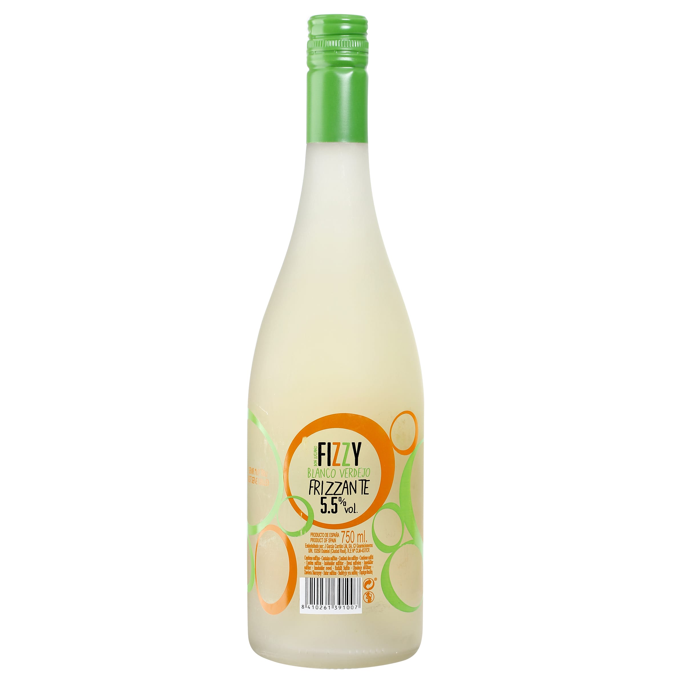Vino frizzante verde Fizzy 75 cl