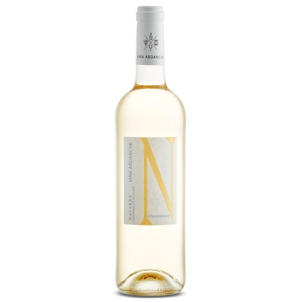 Vino Blanco Chardonnay DO Navarra Viña Ardanche 75 Cl.