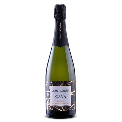 Cava reserva brut nature Grand astoria botella 75 cl-0