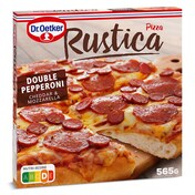 Pizza rustica doble pepperoni Dr. Oetker Ristorante caja 565 g