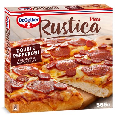 Pizza rustica doble pepperoni Dr. Oetker Ristorante caja 565 g-0 Pizza rustica doble pepperoni Dr. Oetker Ristorante caja 565 g-0