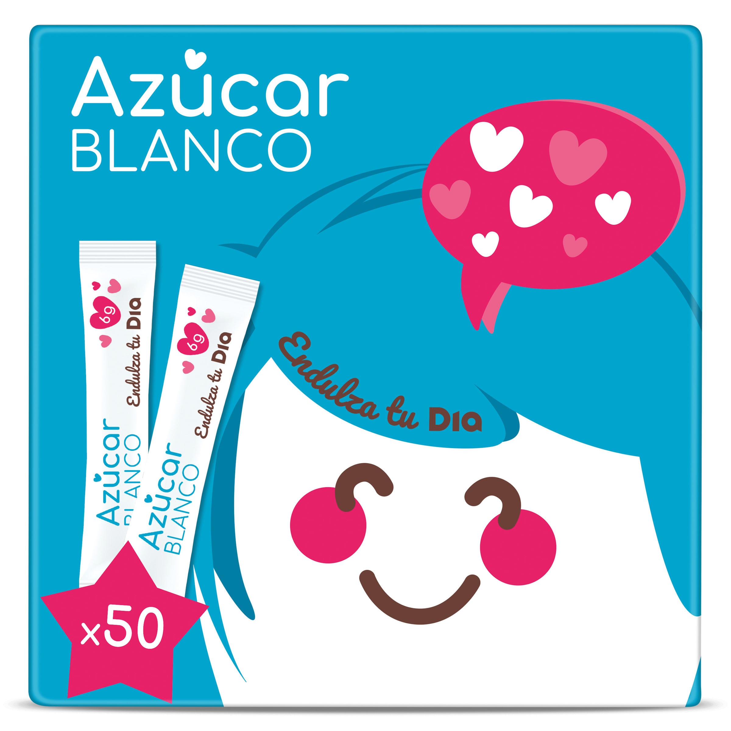 Azúcar blanco en sobres Dia 300 g