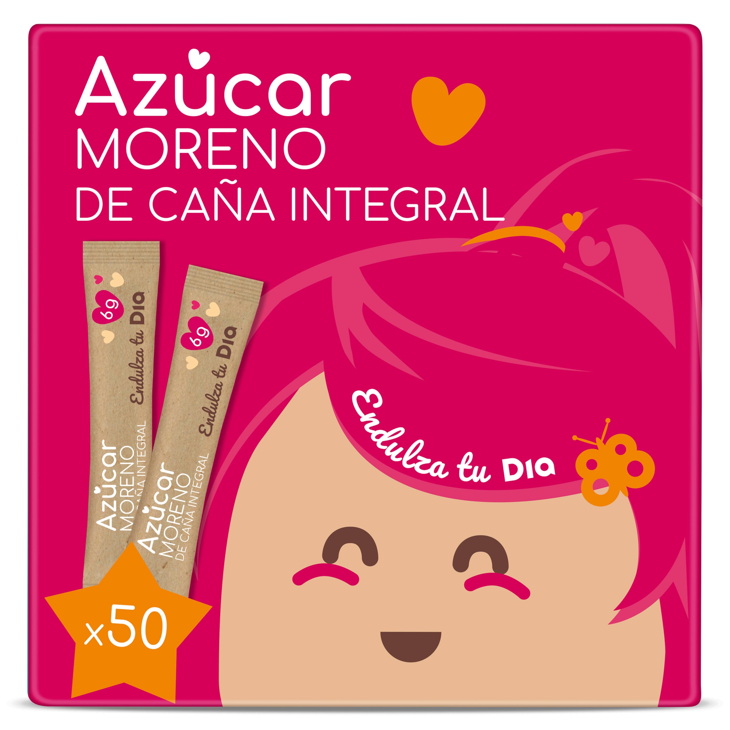 Azúcar moreno en sobres Dia 300 g