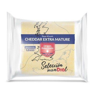 Queso cheddar extra mature Selección Mundial de Dia bolsa 200 g-0