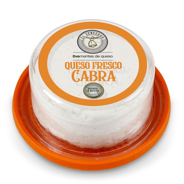 Queso Fresco de Cabra Dia El Cencerro Tarrina 250 Gr.