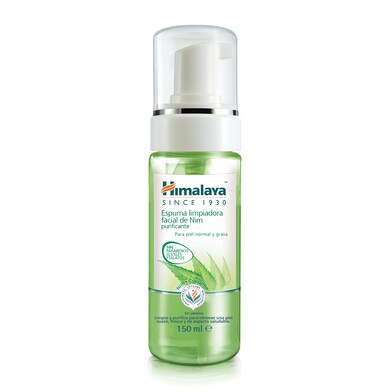 Espuma limpiadora facial de nim Himalaya bote 150 ml-0