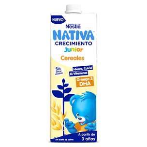 bebida lactea junior de crecimiento con cereales 3 anos 1 l