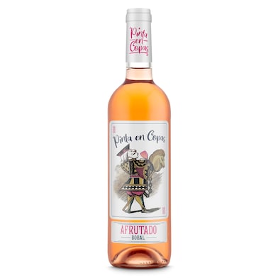 Vino rosado bobal Pinta en Copas botella 75 cl-0