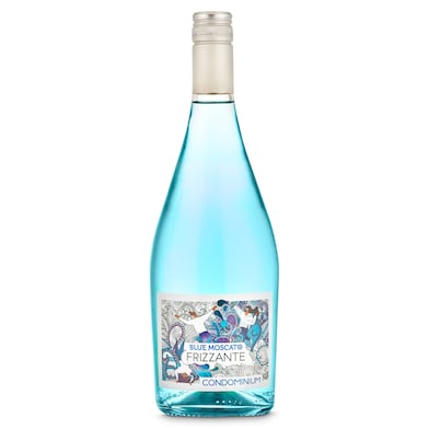 Vino blue frizzante 7º Condominium botella 75 cl-0