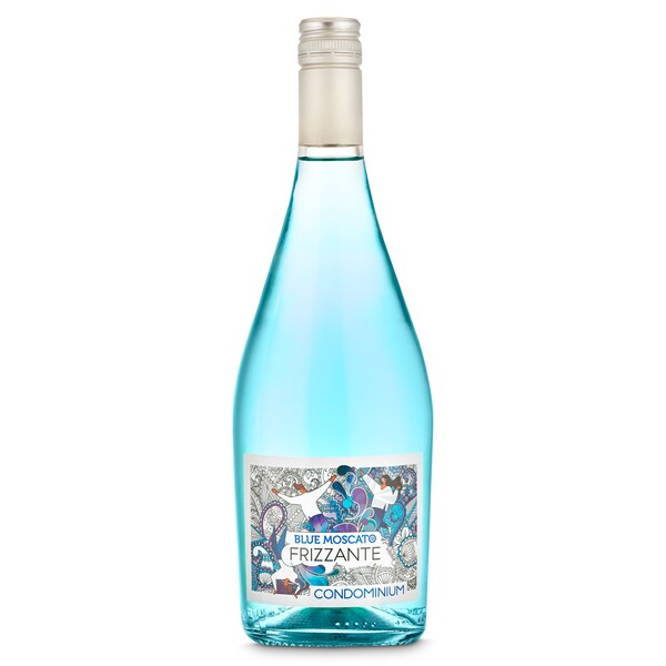 Vino Blue Frizzante 7º Condominium Botella 75 Cl.