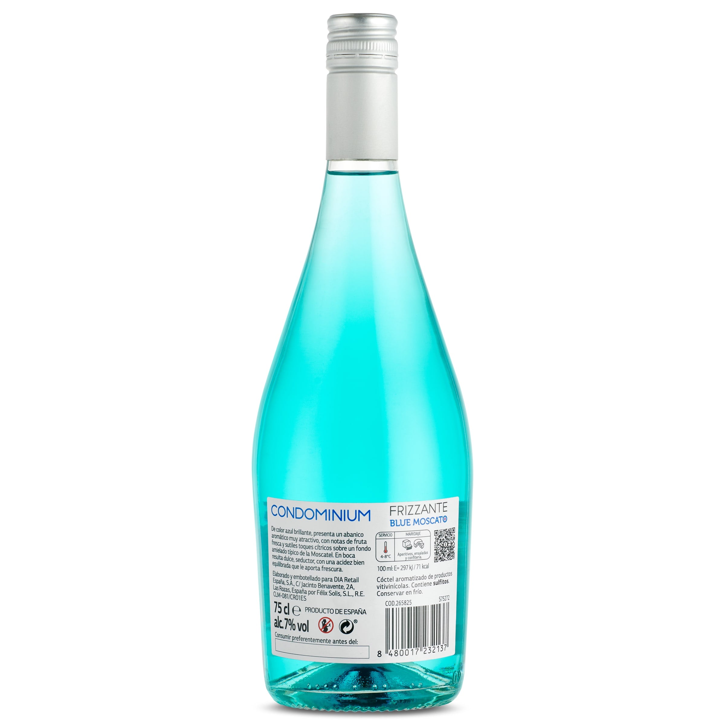 Frizzante blue moscato Condominium 75 cl