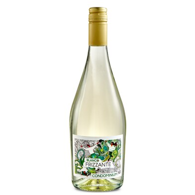 Vino blanco frizzante 5º Condominium botella 75 cl-0