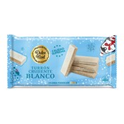 Turrón crujiente de chocolate blanco Dulce Noel bolsa 200 g