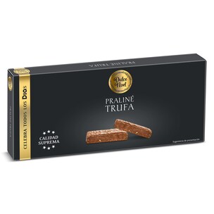 Turrón de praliné de trufa Dia Dulce Noel 150 g