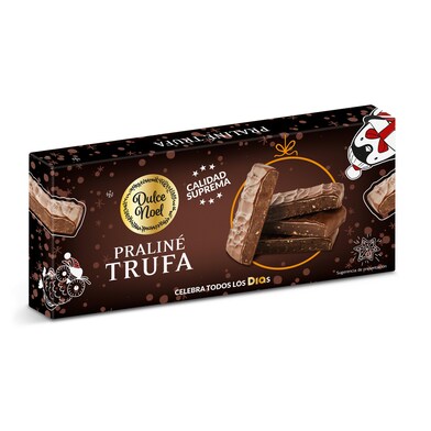 Turrón praliné de trufa Dulce Noel Dia caja 150 g-0