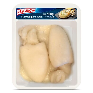 Sepia limpia Pescanova bandeja 300 g-0 Sepia limpia Pescanova bandeja 300 g-0