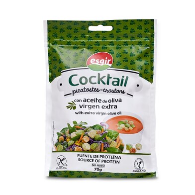 Picatostes con aceite de oliva sin gluten Esgir bolsa 70 g-0 Picatostes con aceite de oliva sin gluten Esgir bolsa 70 g-0