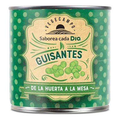 Guisantes medianos Vegecampo de Dia lata 265 g-0 Guisantes medianos Vegecampo de Dia lata 265 g-0