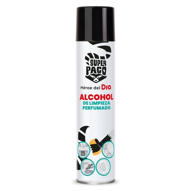 Alcohol de limpieza perfumado Super Paco de Dia spray 300 ml-0