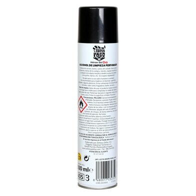 Alcohol de limpieza perfumado Super Paco de Dia spray 300 ml-1