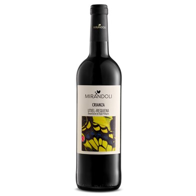 Vino tinto crianza D.O. Utiel Requena Mirandoli botella 75 cl-0