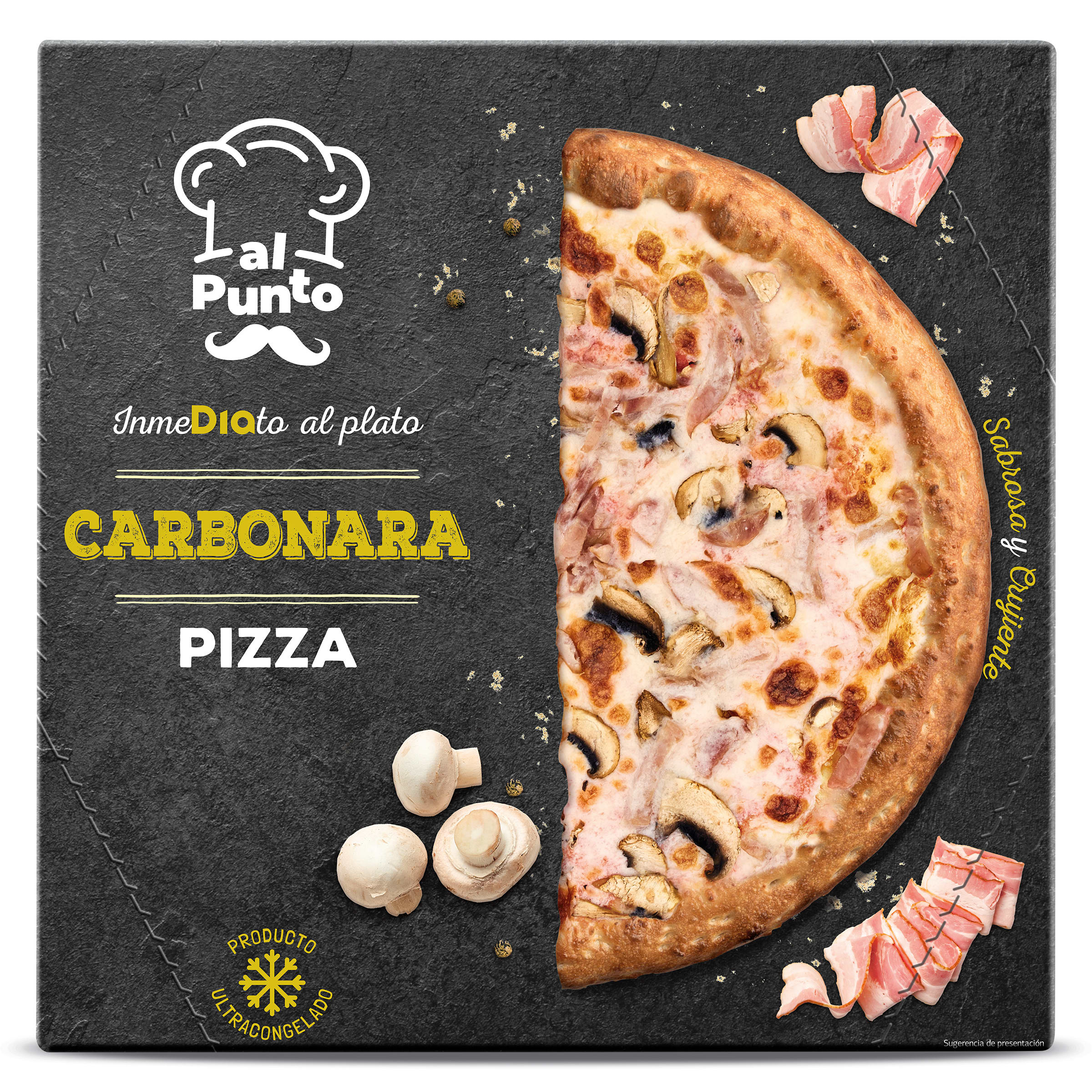 Pizza carbonara Dia Al Punto 465 g