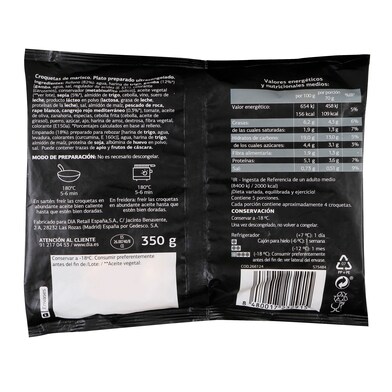 Croquetas de marisco Al Punto Dia bolsa 350 g-1 Croquetas de marisco Al Punto Dia bolsa 350 g-1