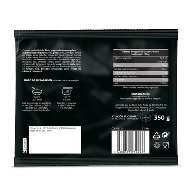 Croquetas de chipirón Al Punto Dia bolsa 350 g-1