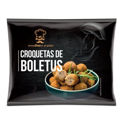 Croquetas de boletus Al Punto Dia bolsa 350 g-0 Croquetas de boletus Al Punto Dia bolsa 350 g-0