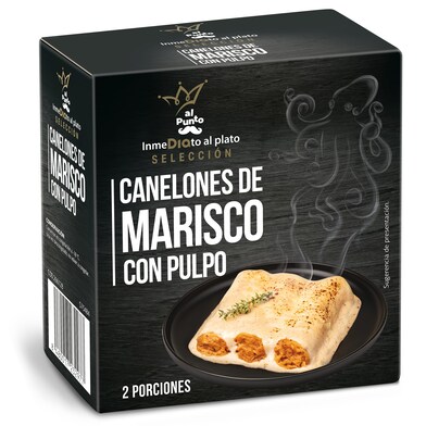 Canelones de marisco con pulpo Al Punto Dia caja 560 g-0