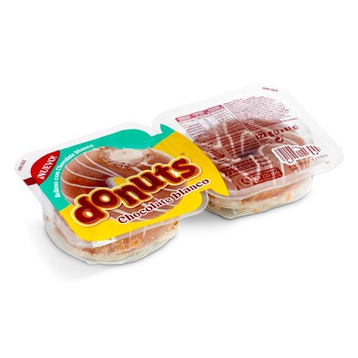 Berlinas con chocolate blanco Donuts blister 2 unidades 122 g