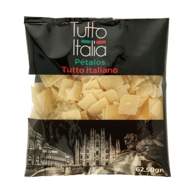 Queso semigraso en pétalos Tutto Italia bolsa 63 g-0 Queso semigraso en pétalos Tutto Italia bolsa 63 g-0