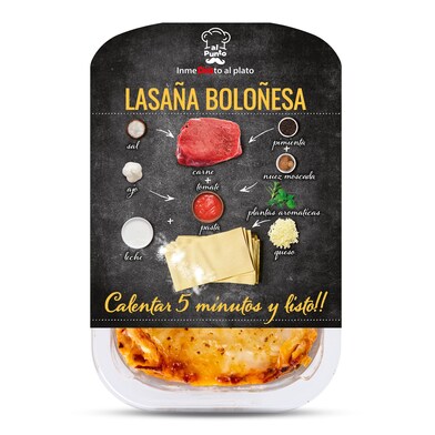 Lasaña boloñesa Al Punto bandeja 350 g-1 Lasaña boloñesa Al Punto bandeja 350 g-1