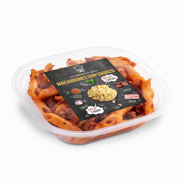 Macarrones con Chorizo Dia Al Punto 250 Gr.