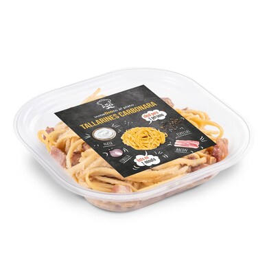 Tallarines a la carbonara Al Punto bandeja 250 g-0