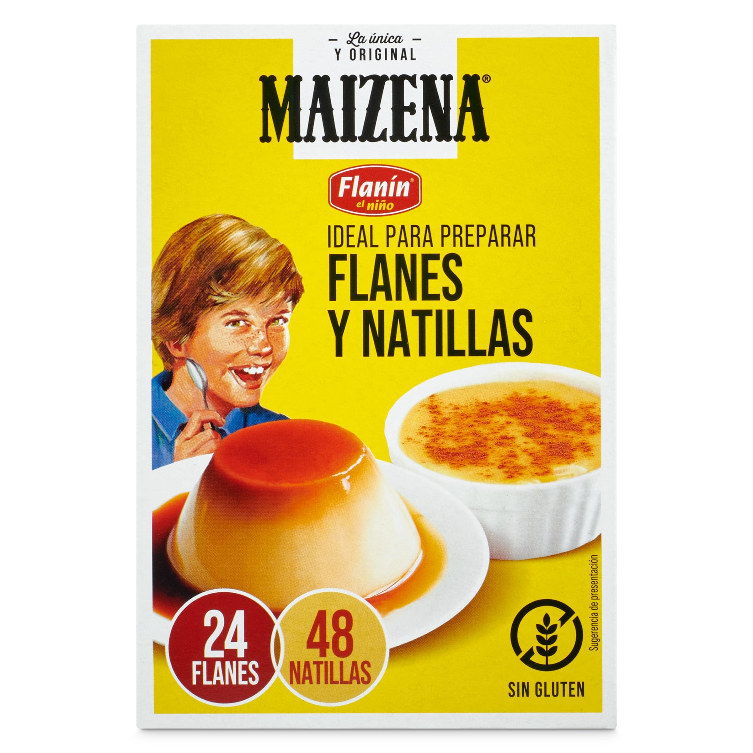 Preparado para flanes y natillas Flanin 192 g