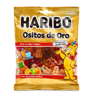 Golosinas ositos de oro Haribo bolsa 250 g-0 Golosinas ositos de oro Haribo bolsa 250 g-0