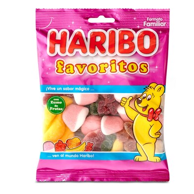 Golosinas favoritos Haribo bolsa 250 g-0