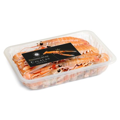 Cigalas crudas Mari Marinera de Dia bandeja 500 g-0 Cigalas crudas Mari Marinera de Dia bandeja 500 g-0
