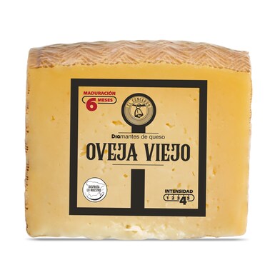 Queso viejo de oveja 6 meses El Cencerro de Dia 300 g-0