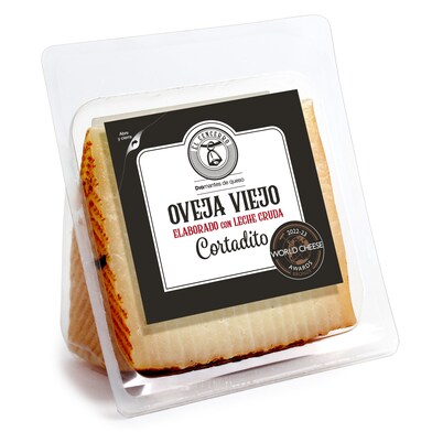 Queso viejo de oveja 6 meses cortado El Cencerro de Dia 250 g-0 Queso viejo de oveja 6 meses cortado El Cencerro de Dia 250 g-0