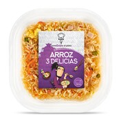 Arroz tres delicias Al Punto Dia bandeja 320 g