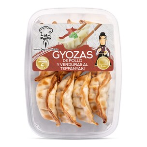 gyozas de pollo y verduras al teppanyaki 140 g