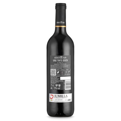 Vino tinto joven D.O. Jumilla Sismicus botella 75 cl-1 Vino tinto joven D.O. Jumilla Sismicus botella 75 cl-1