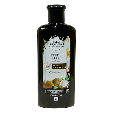 Champú hidratante leche de coco bio Herbal Essences botella 250 ml-0