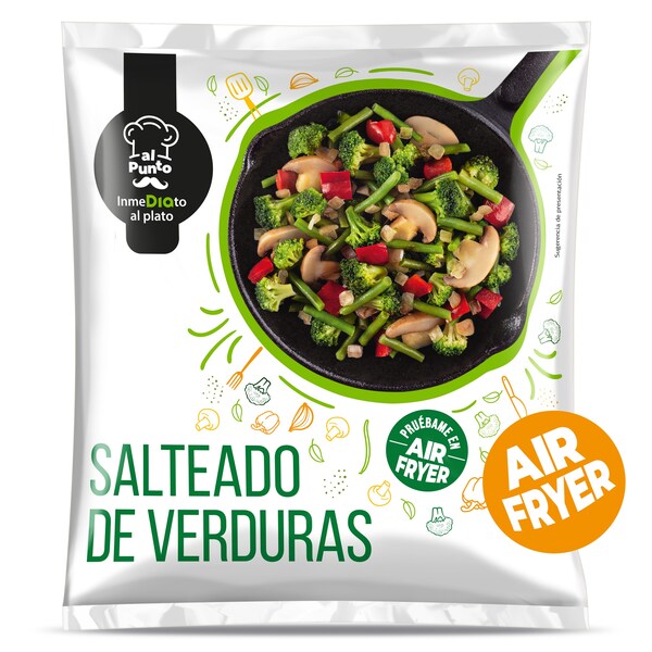 Salteado de Verduras Dia Al Punto Bandeja 450 Gr.