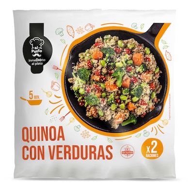 Quinoa con verduras  Al Punto Dia bolsa 400 g-0