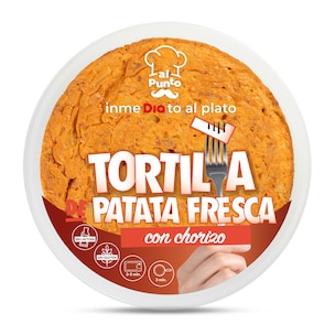 tortilla de patatas con chorizo 600 g
