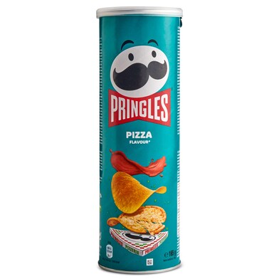 Patatas fritas pizza Pringles bote 165 g-0